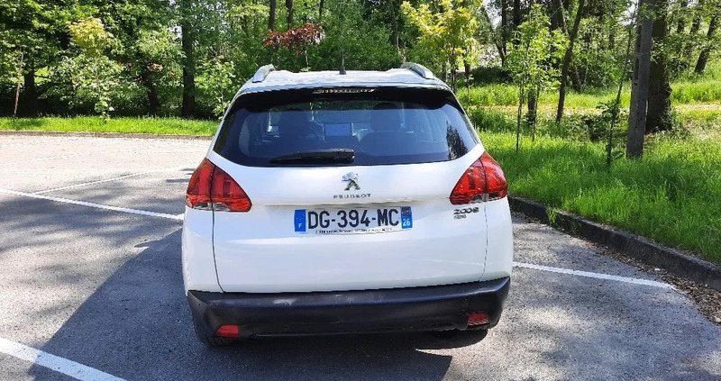 Peugeot 2008 cena 33900 przebieg: 125000, rok produkcji 2014 z Szczekociny małe 154